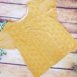 🌟4 for $10! Maurices Eyelet Top! NWOT!